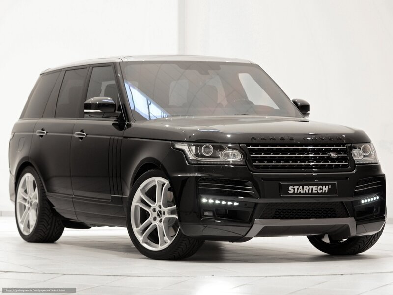 Black Range Rover by Startech