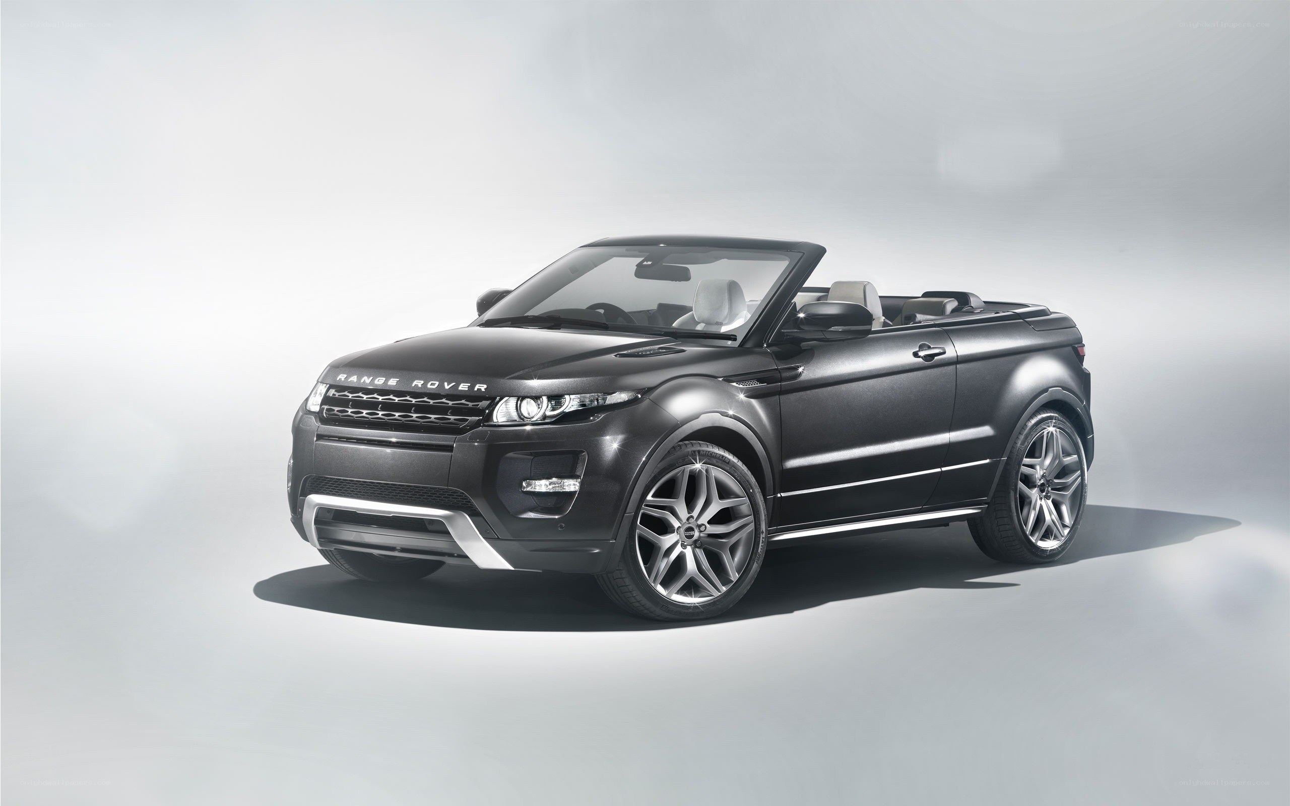Black Range Rover Convertible