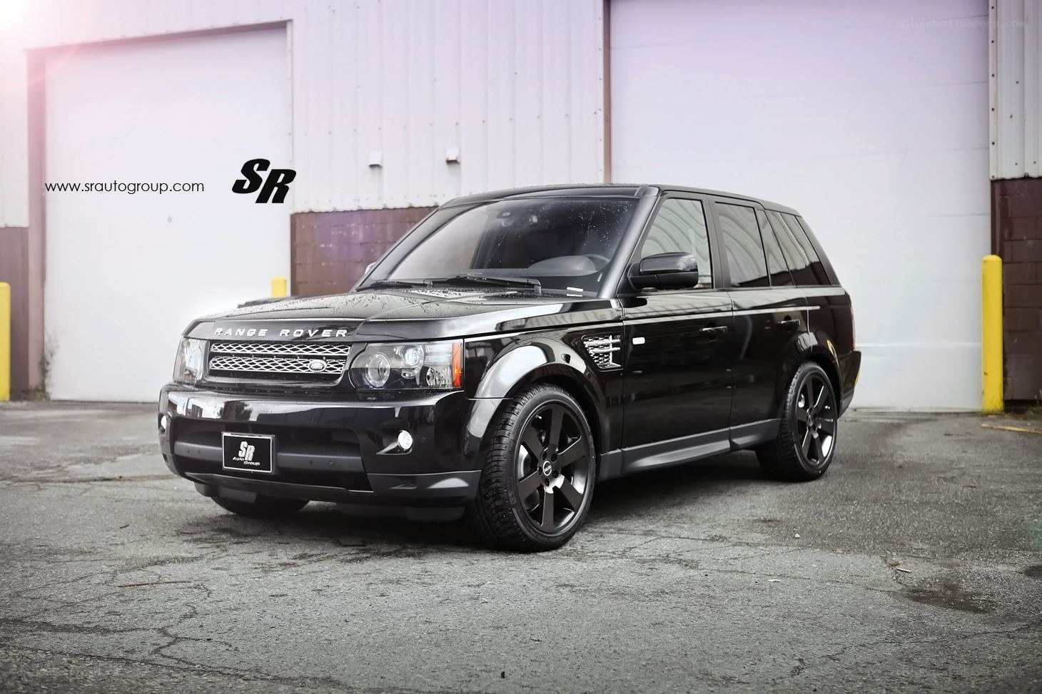 Black Range Rover Sport