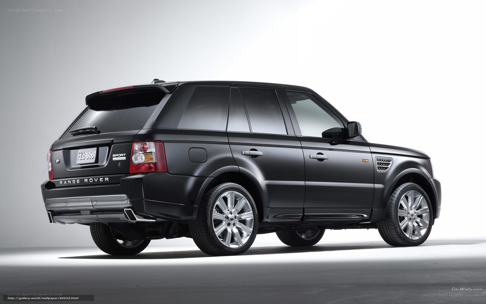 Black Range Rover Sport