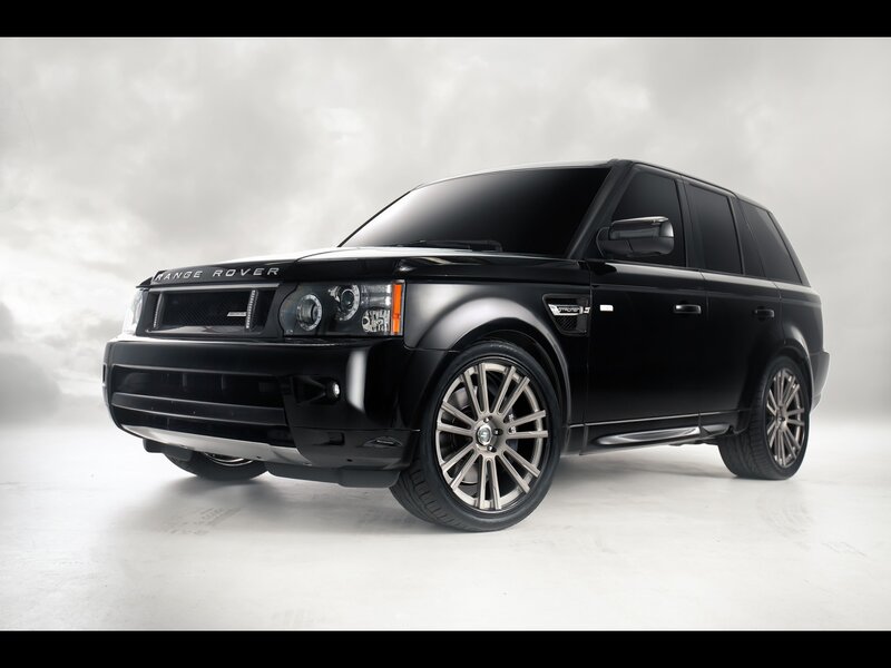 Black Range Rover Sport
