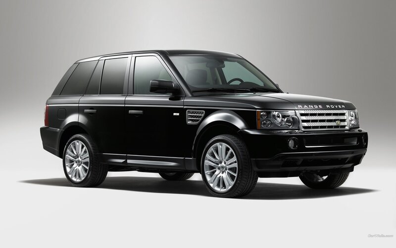 Black Range Rover Sport