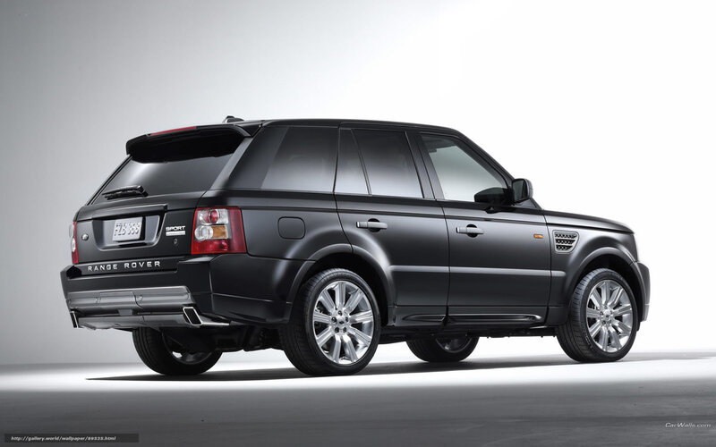 Black Range Rover Sport — Neutral, Photograph