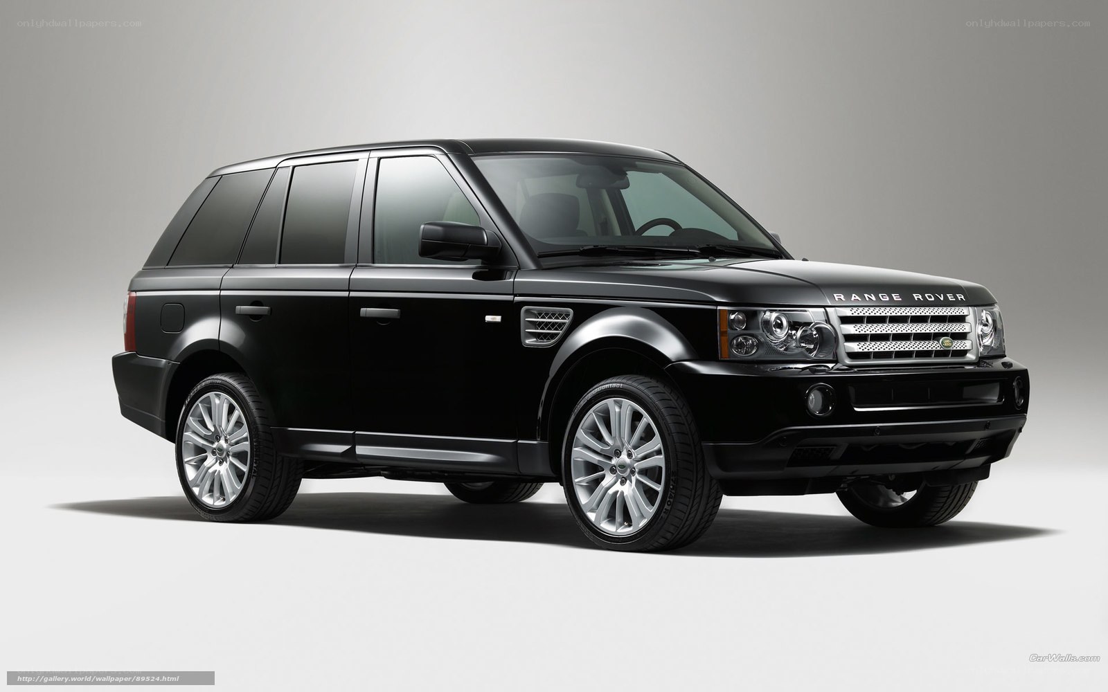 Black Range Rover Sport