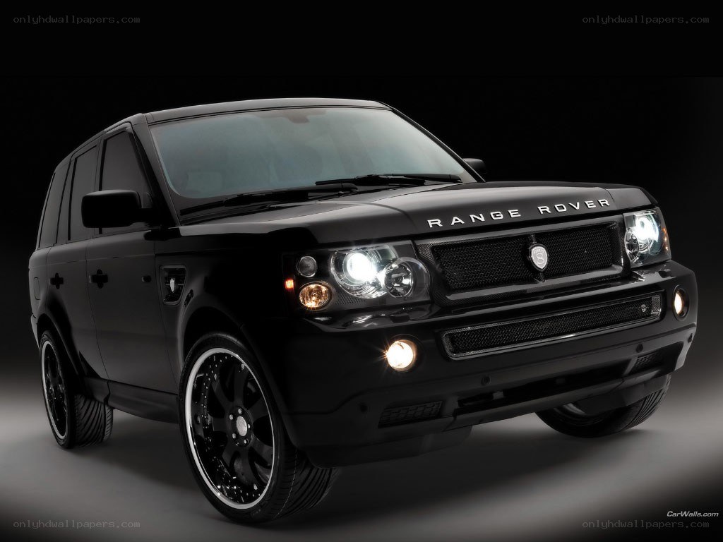 Black Range Rover SUV