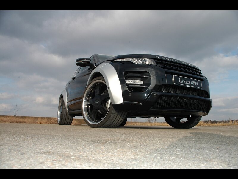Black Range Rover Suv — Dramatic, Afternoon, Photograph, Car, Road, Sky