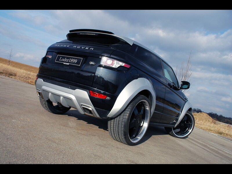 Black Range Rover Suv — Dramatic, Afternoon, Photograph, Car, Road
