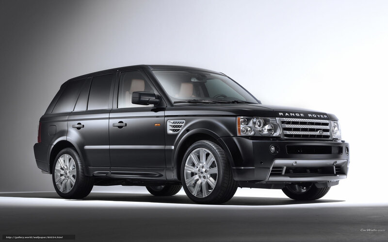 Black Range Rover Suv — Dramatic, Photograph, Car, Wheels, Grille