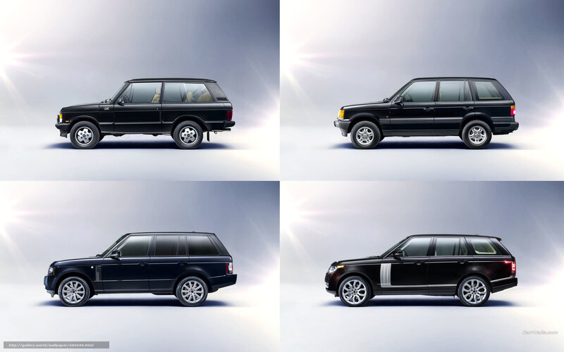 Black Range Rover Suv — Dramatic, Photograph, Side View