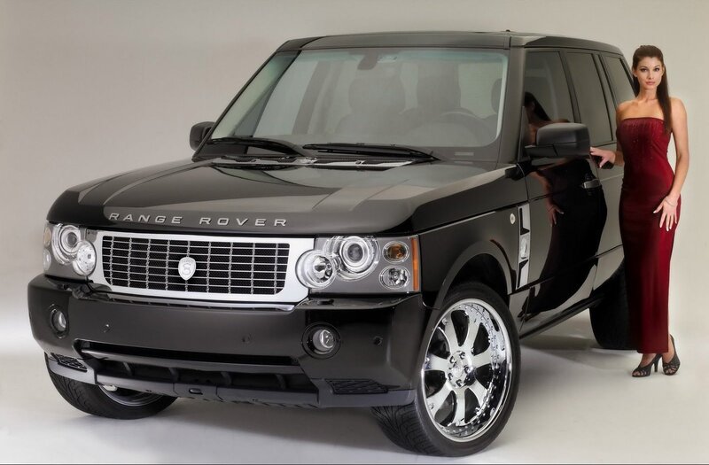 Black Range Rover Suv — Formal