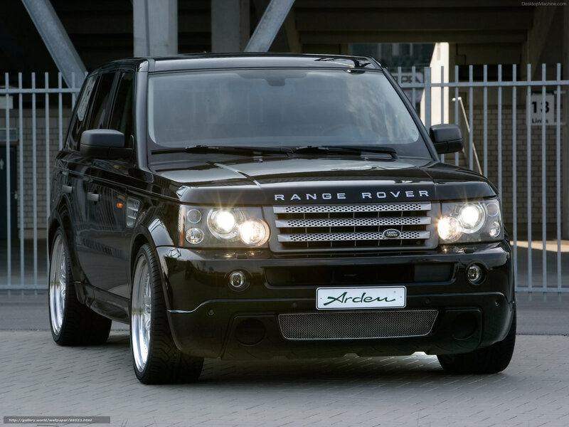 Black Range Rover Suv — Neutral, Afternoon, Photograph