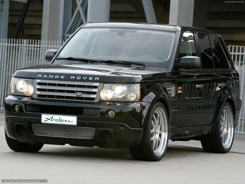 Black Range Rover Suv — Neutral, Afternoon