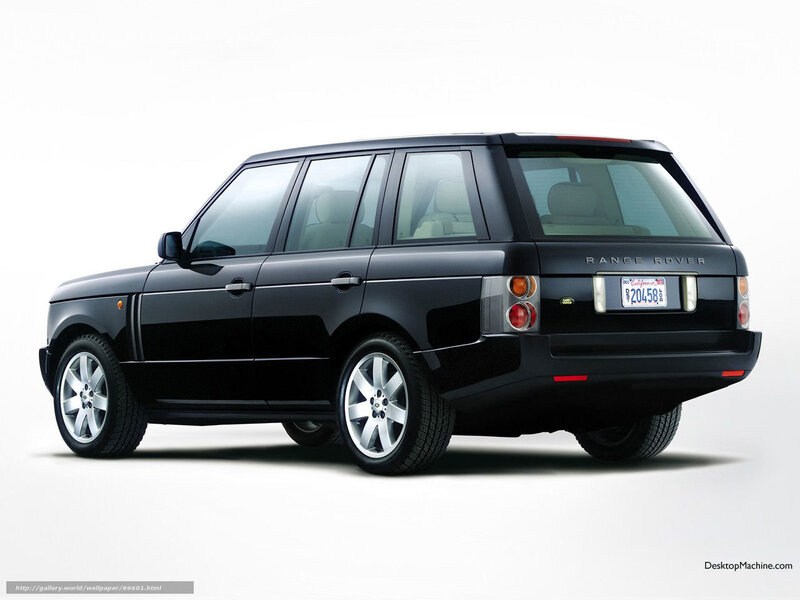 Black Range Rover Suv — Neutral, Photograph, Car, License Plate