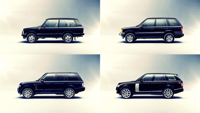 Black Range Rover Suvs — Dramatic