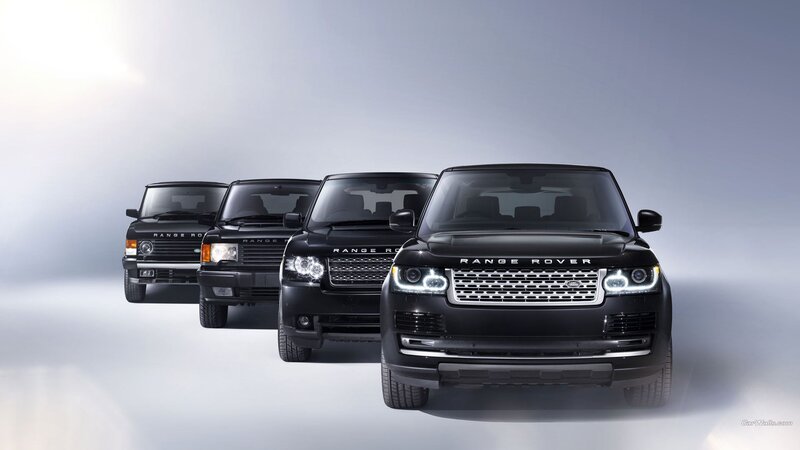 Black Range Rover Vehicles