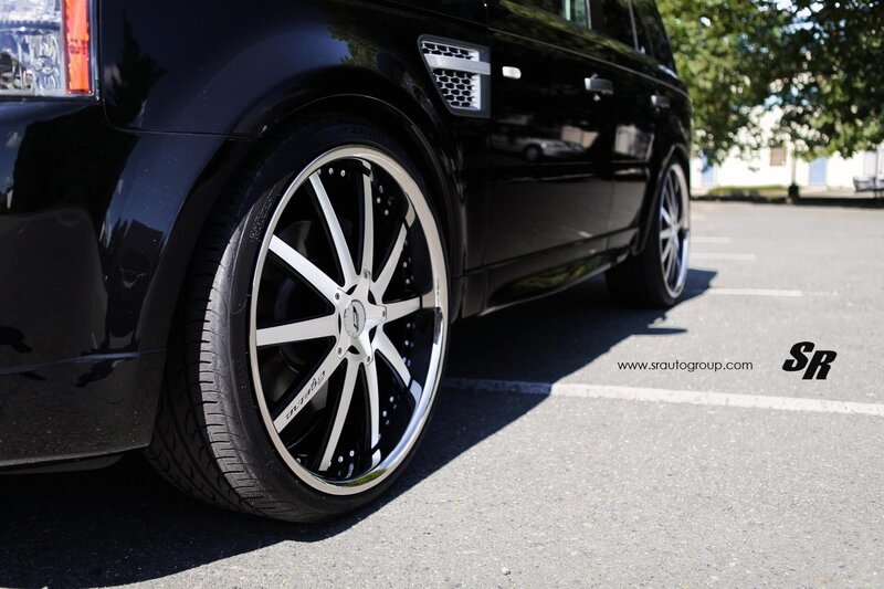 Black Range Rover Wheel — Neutral
