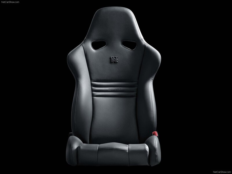 Black Recaro racing seat