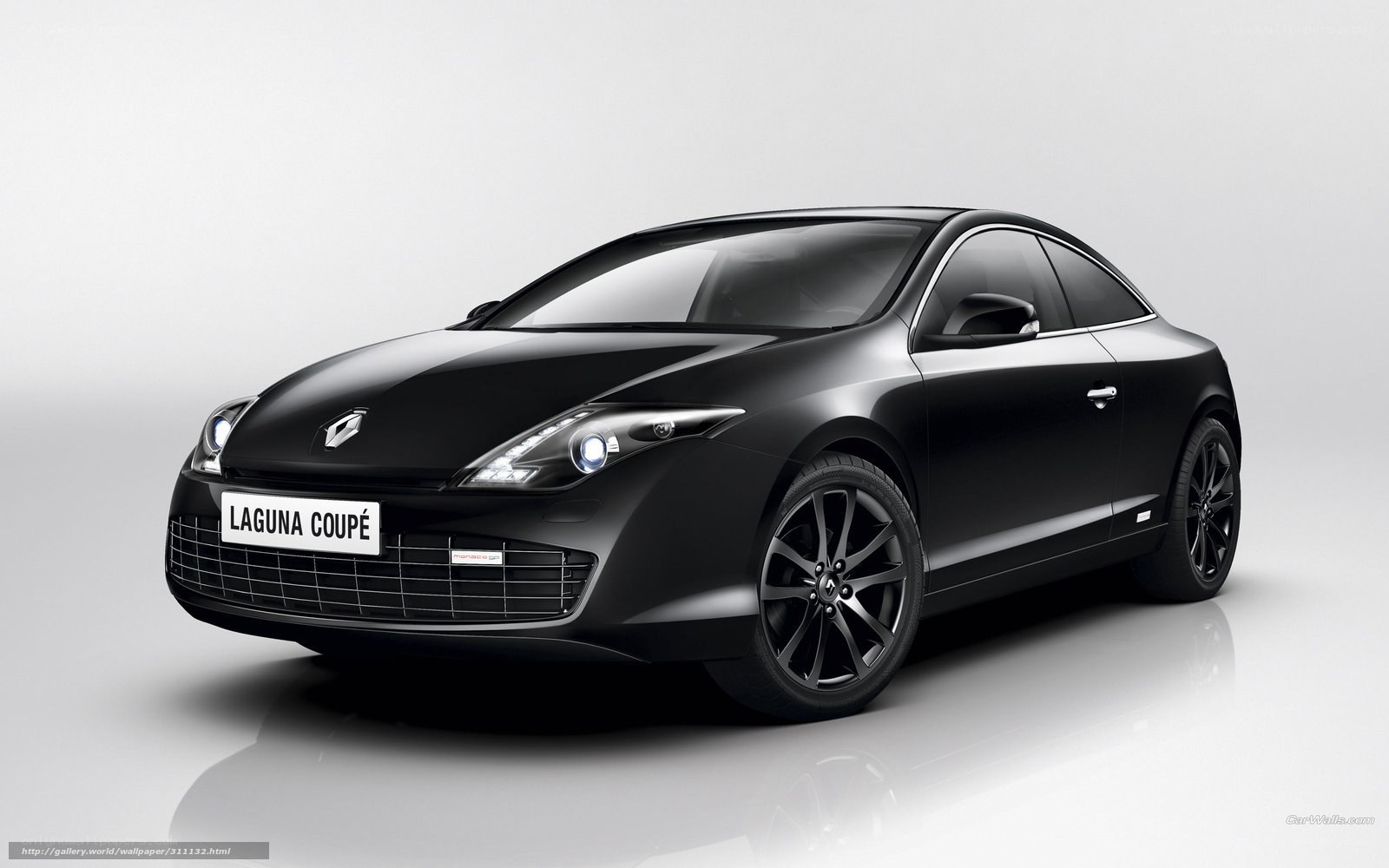 Black Renault Laguna Coupe