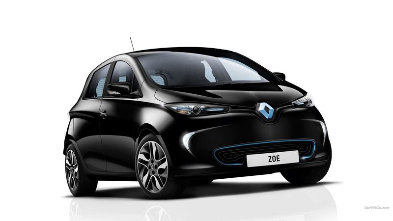 Black Renault Zoe Car — Neutral