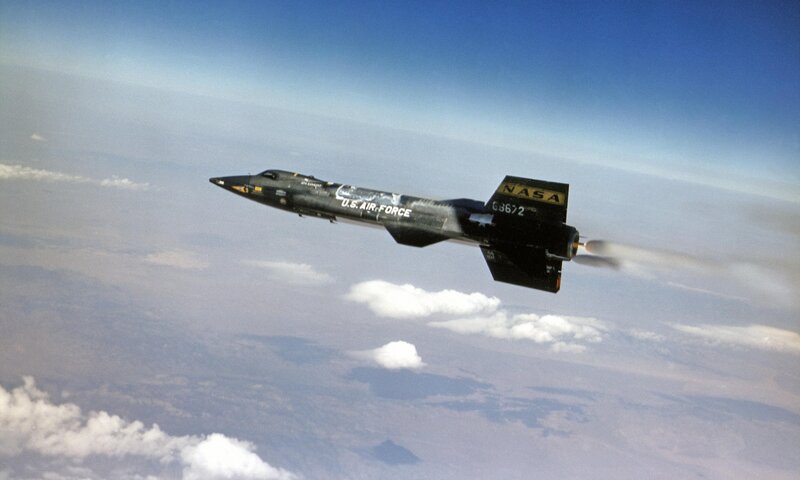 Black Research Aircraft