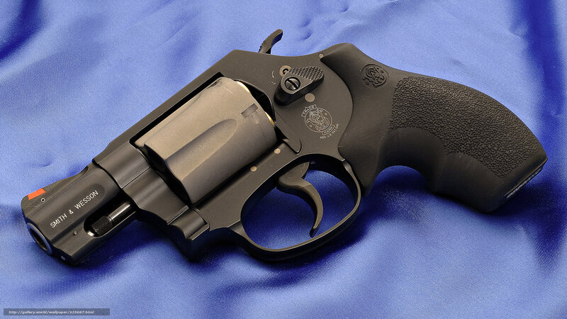 Black Revolver on Cloth