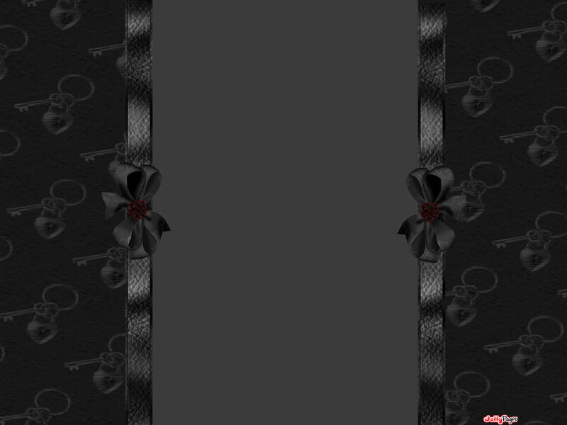 Black Ribbons with Bows