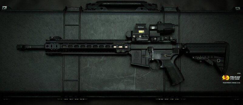 Black Rifle in Case