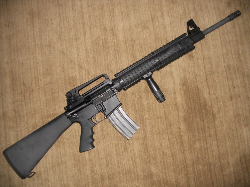 Black Rifle on Carpet — Neutral