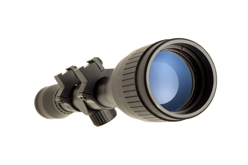 black rifle scope