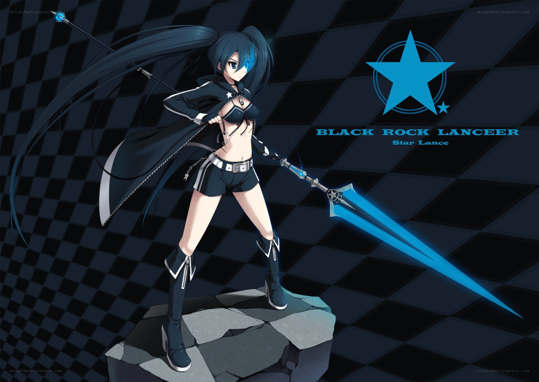 Black Rock Lancer character art