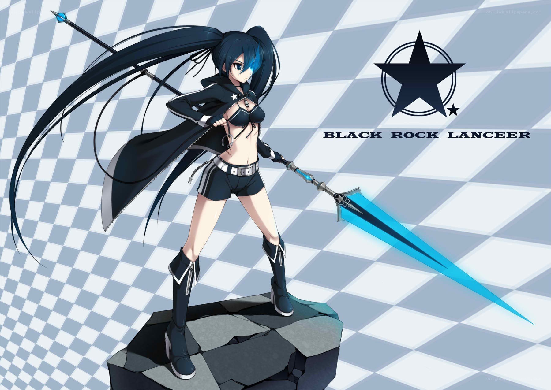 Black Rock Lancer character art