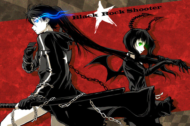 Black Rock Shooter anime art