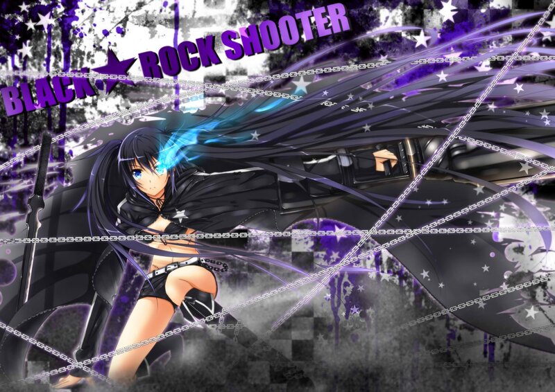 Black Rock Shooter anime art