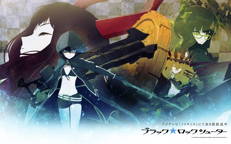 Black Rock Shooter anime art