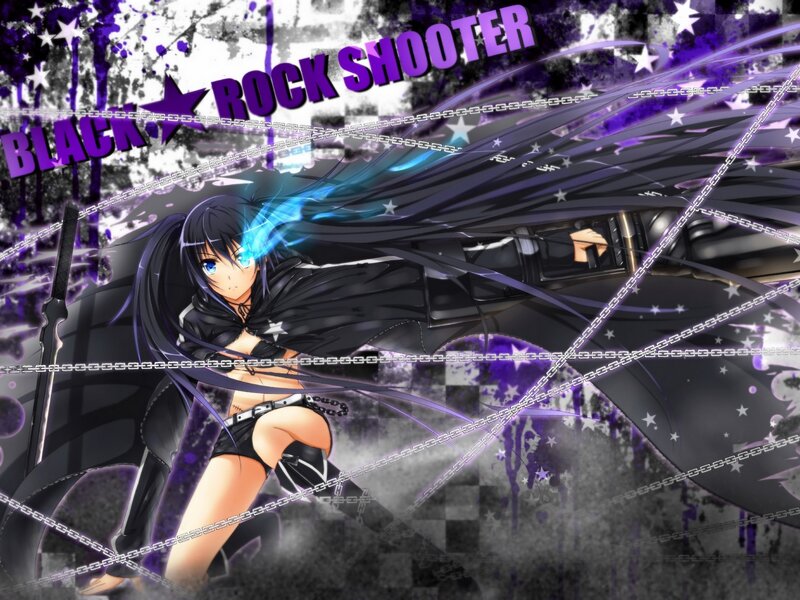 Black Rock Shooter anime art
