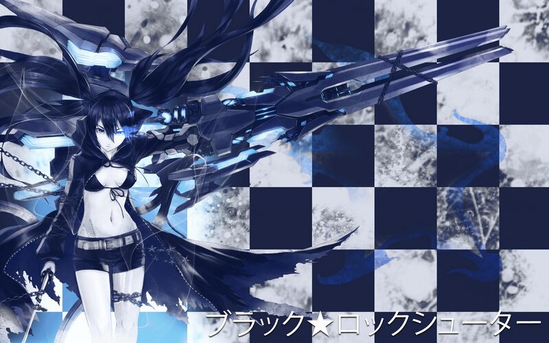 Black Rock Shooter anime art