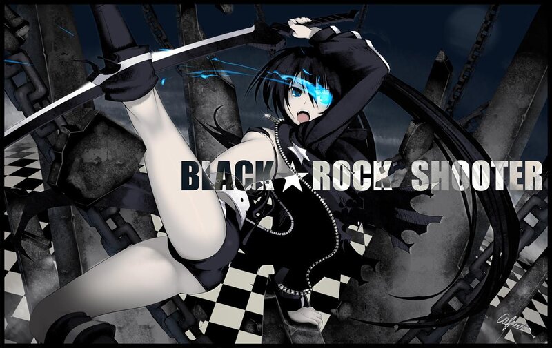Black Rock Shooter anime art