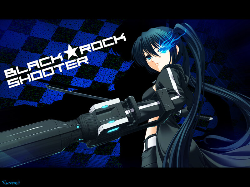 Black Rock Shooter anime art