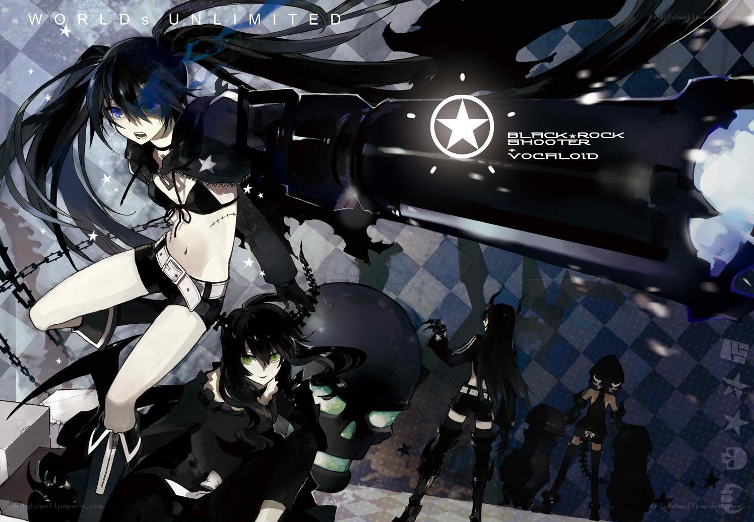 Black Rock Shooter artwork