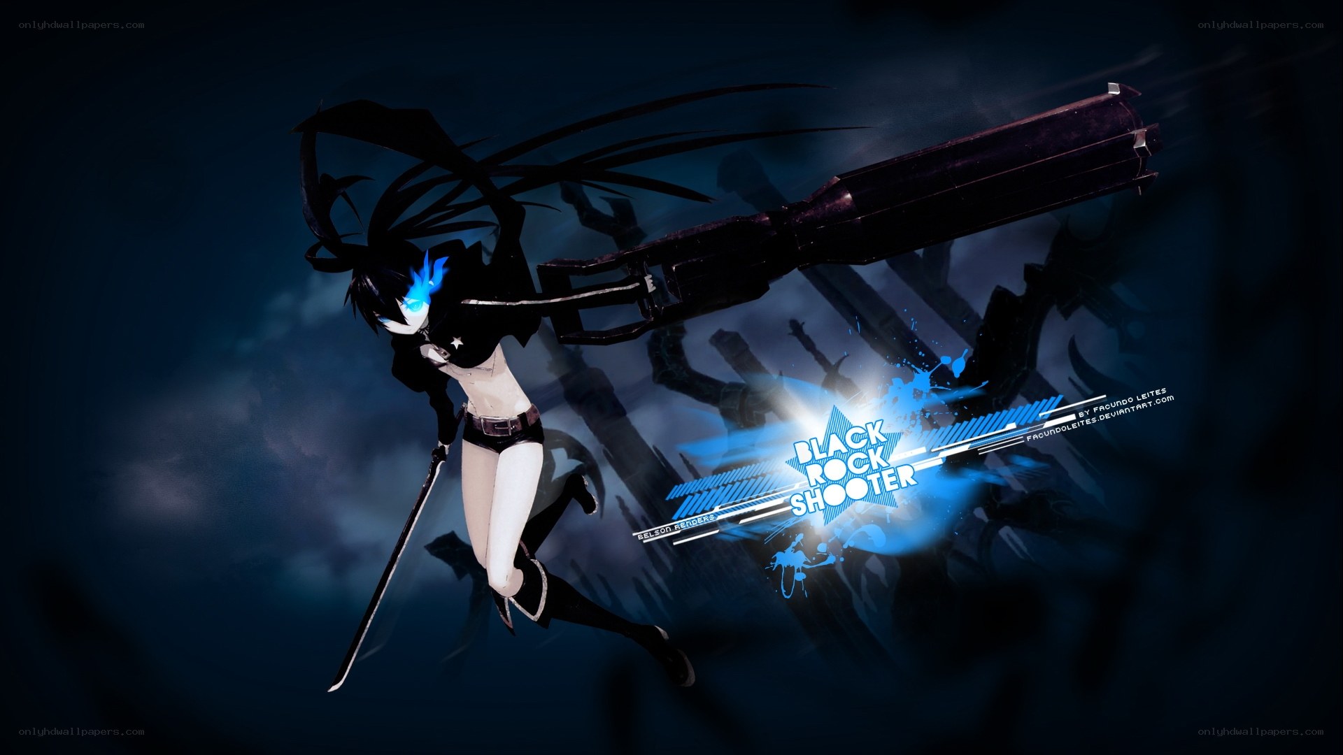 Black Rock Shooter artwork