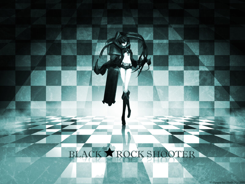 Black Rock Shooter character art