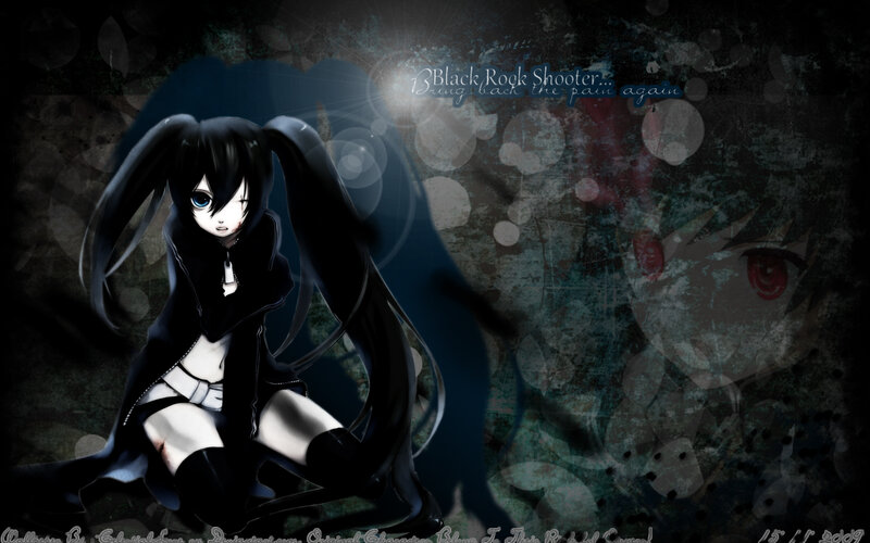 Black Rock Shooter character art