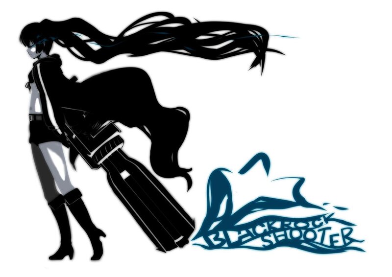 Black Rock Shooter character art
