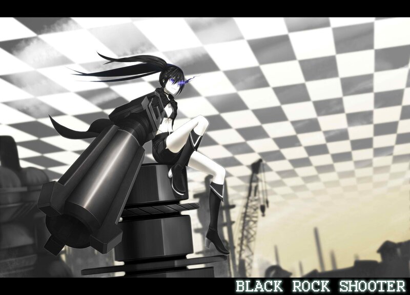 Black Rock Shooter character art