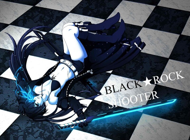 Black Rock Shooter character art