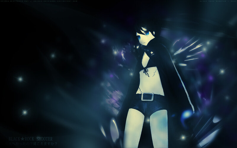 Black Rock Shooter character art