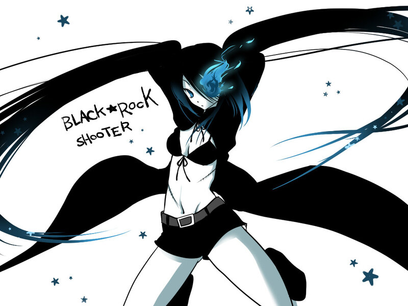 Black Rock Shooter character art