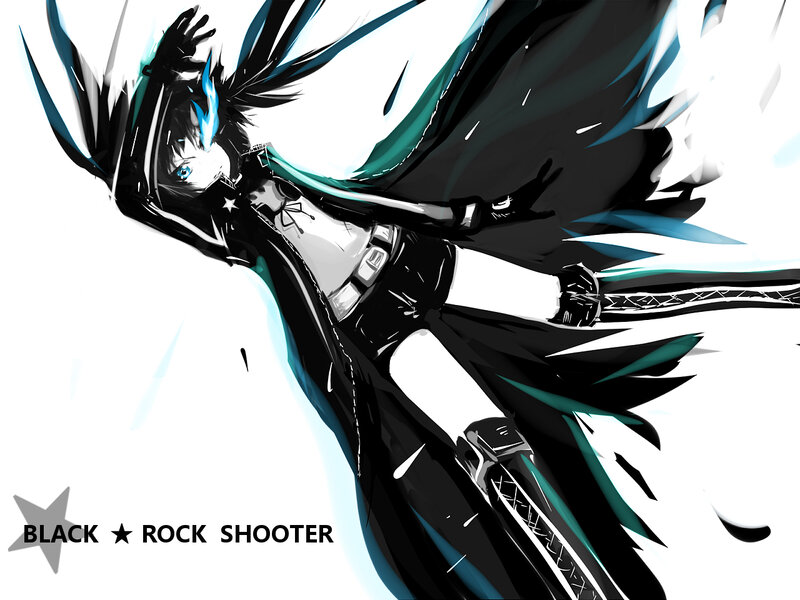 Black Rock Shooter character art