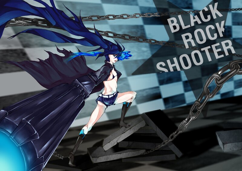 Black Rock Shooter character art