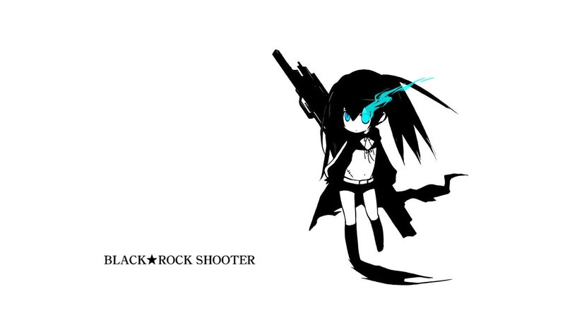 Black Rock Shooter character art